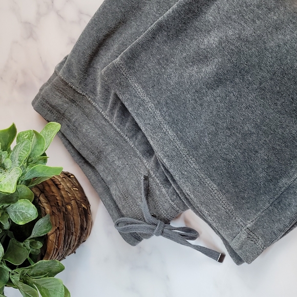 Liz Claiborne Pants - LIZ CLAIBORNE GRAY VALOR ELASTIC WAIST LONG PANTS